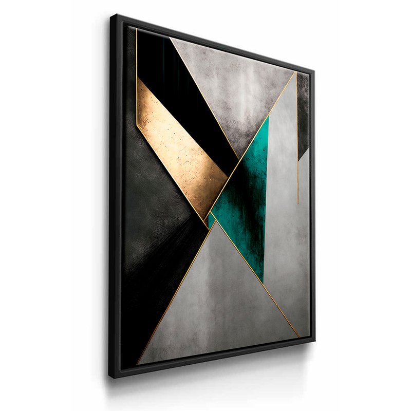 Abstract Geometric Luxury V45 Canvas