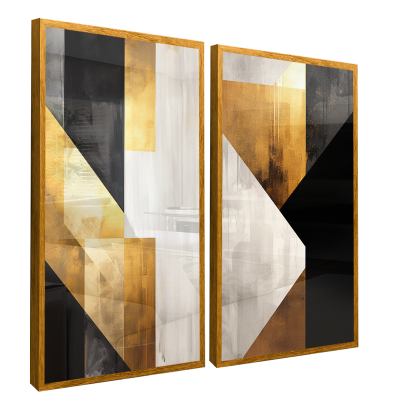 Abstract Luxury Modern Canvas  V11