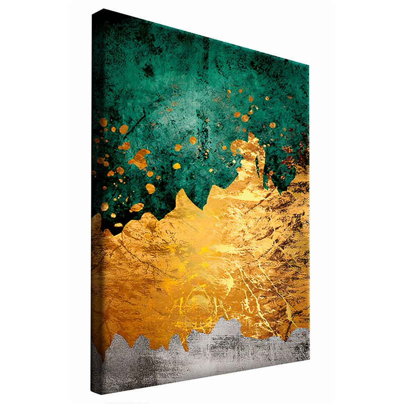 Abstract Luxury Three Colors Canvas