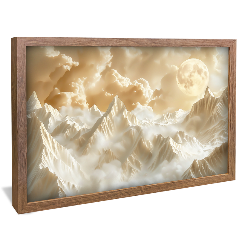 Abstract Mountains V1421 Canvas