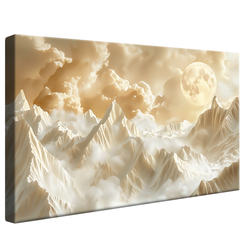 Abstract Mountains V1421 Canvas