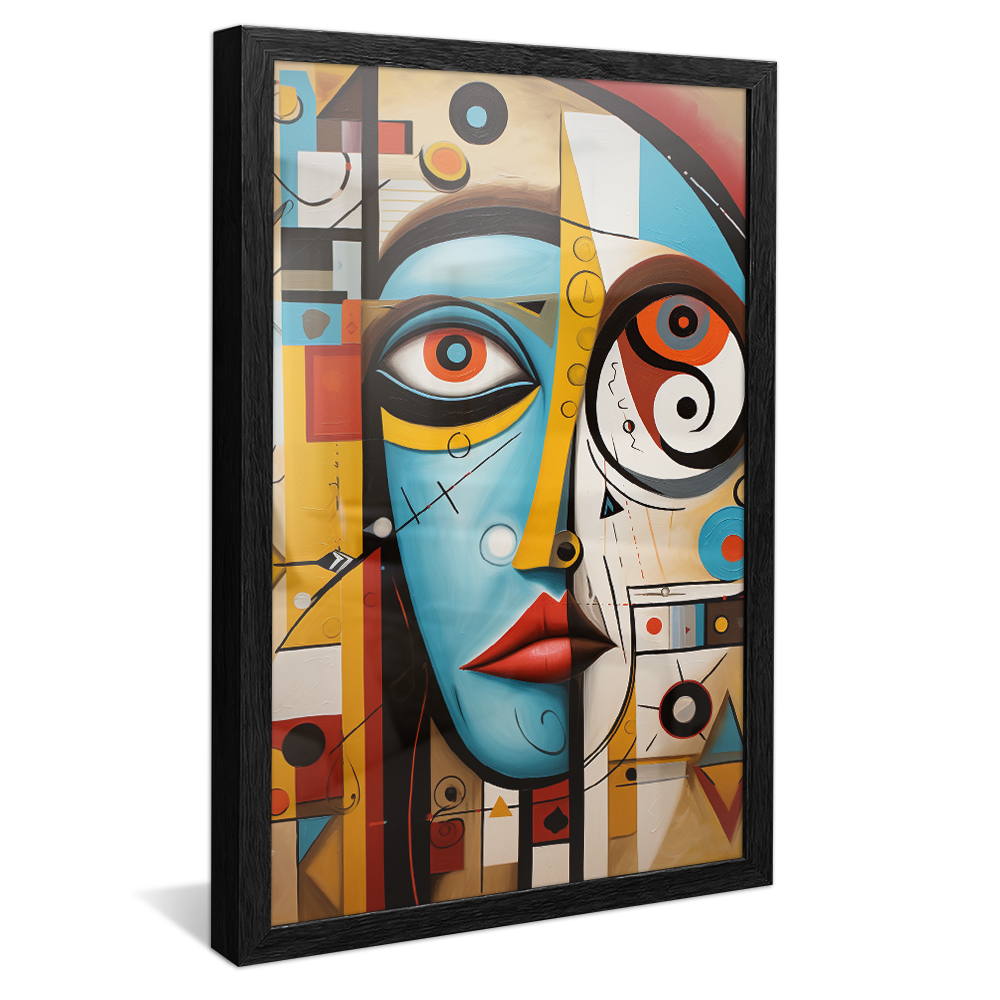 Abstract Picasso V825 Canvas