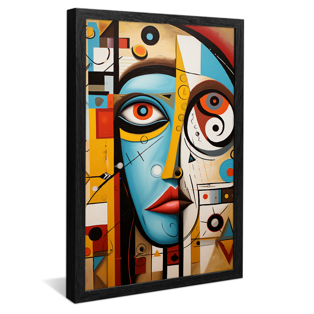 Abstract Picasso V825 Canvas