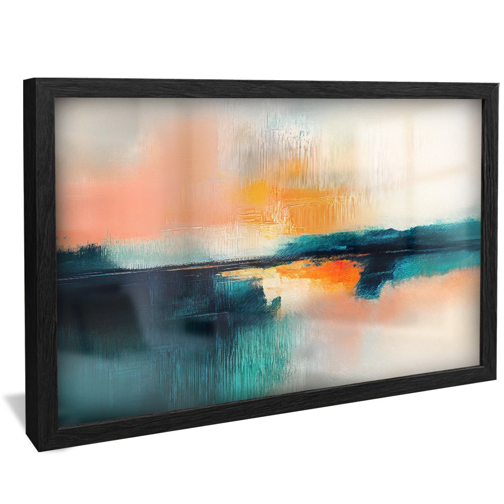 Abstract Serene Horizon Painting V2146 Canvas