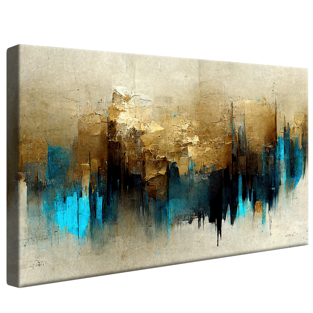 Abstract Torn Wall Texture v911 Canvas