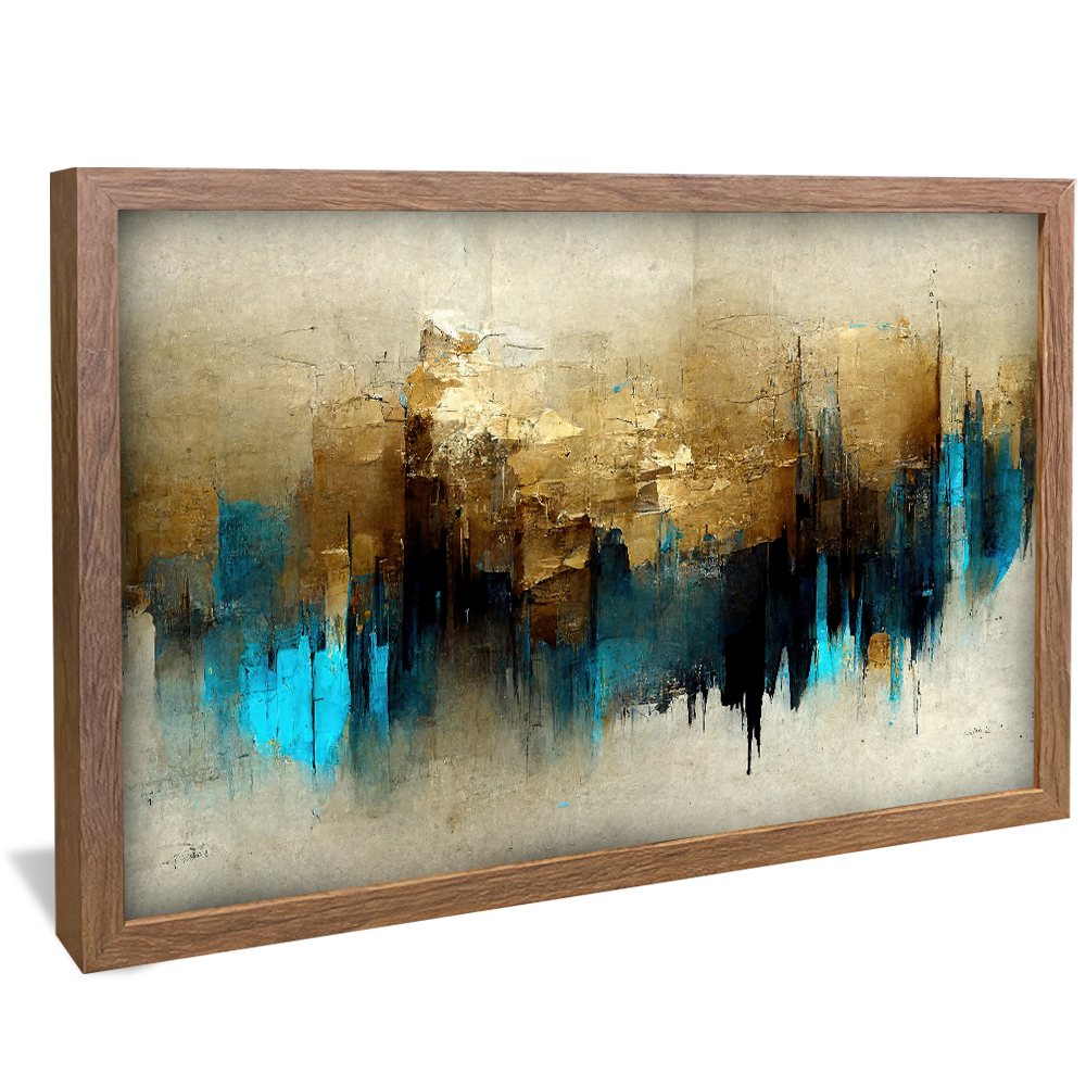 Abstract Torn Wall Texture v911 Canvas