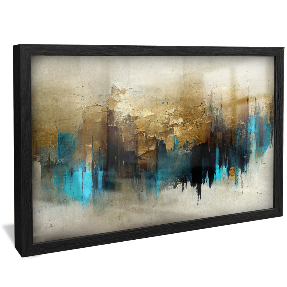 Abstract Torn Wall Texture v911 Canvas