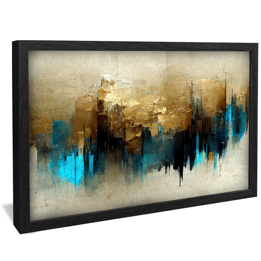 Abstract Torn Wall Texture v911 Canvas