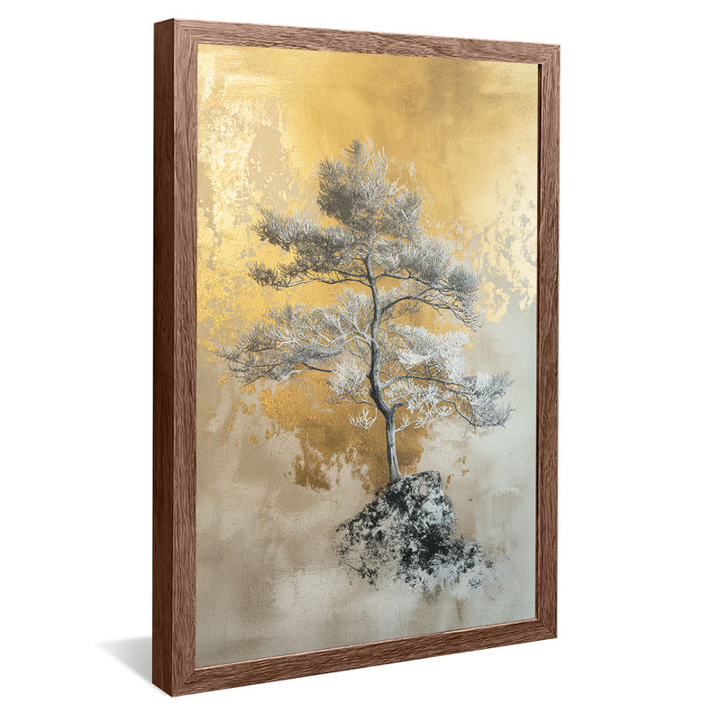 Abstract Tree Fluit V1166 Canvas