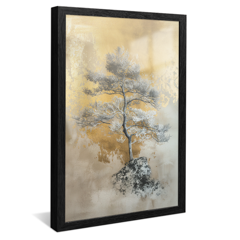 Abstract Tree Fluit V1166 Canvas