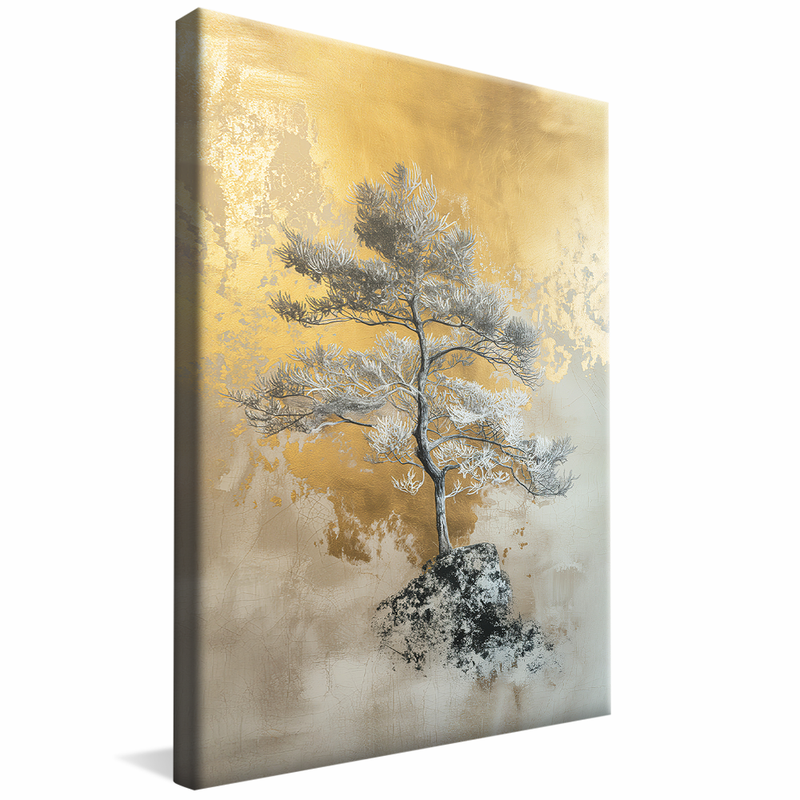 Abstract Tree Fluit V1166 Canvas