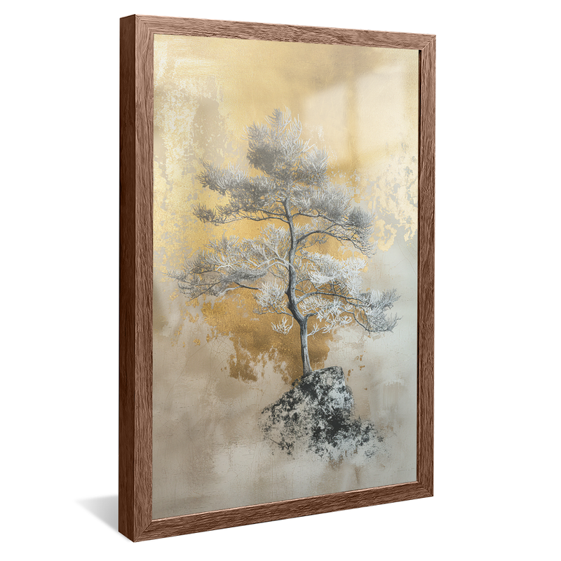 Abstract Tree Fluit V1166 Canvas