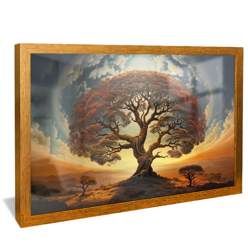 Abstract Tree in Dreams V889 Canvas