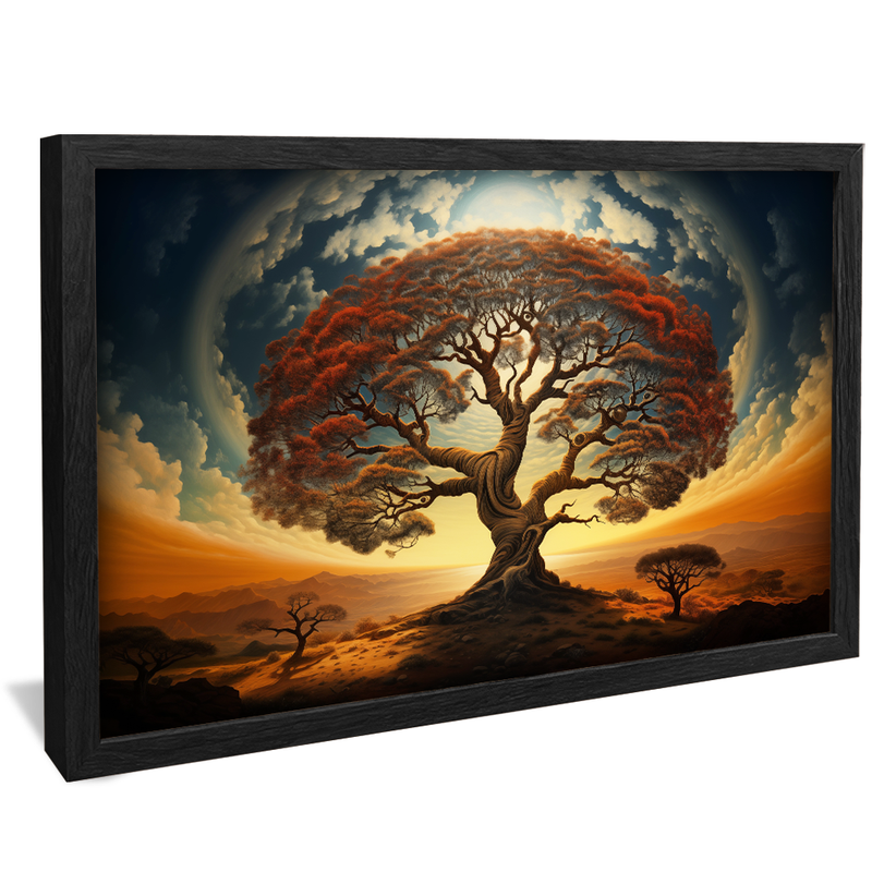 Abstract Tree in Dreams V889 Canvas