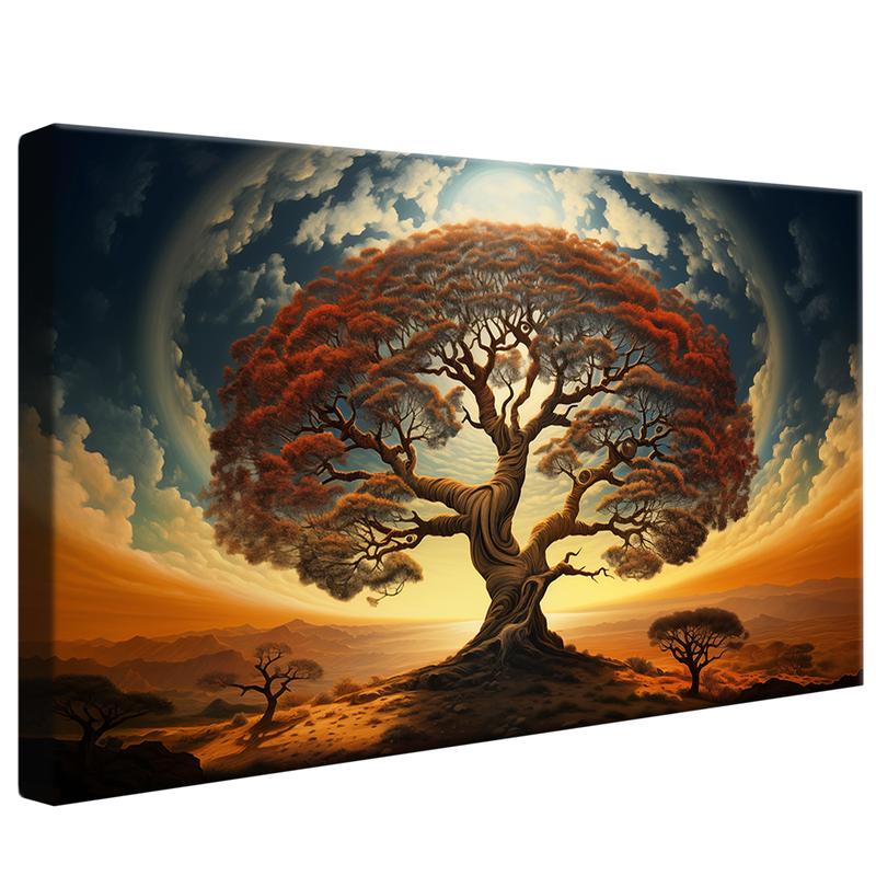 Abstract Tree in Dreams V889 Canvas