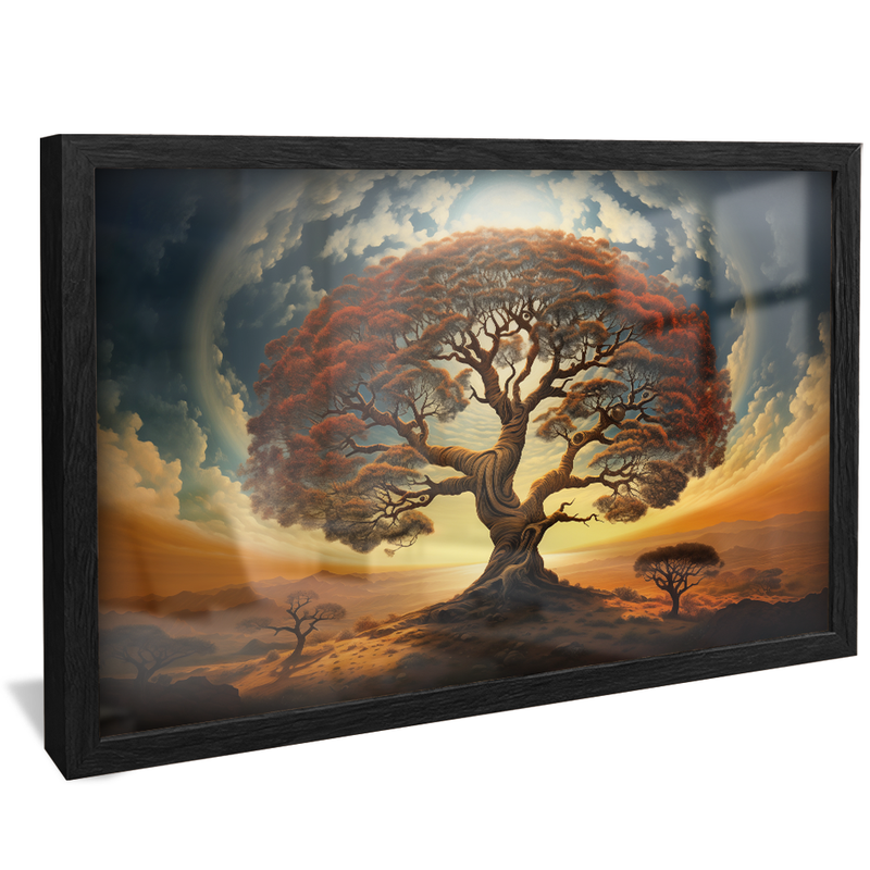 Abstract Tree in Dreams V889 Canvas