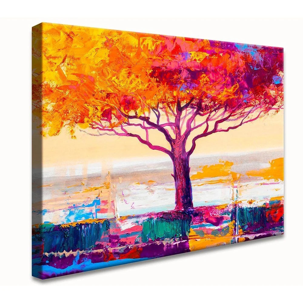 Abstract Tree of Life Canvas