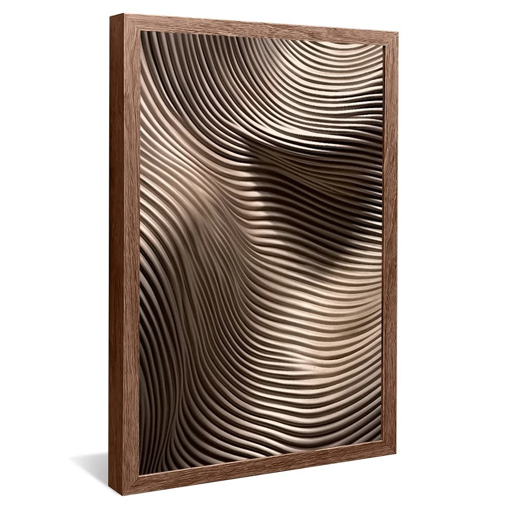 Abstract Wave Canvas V715