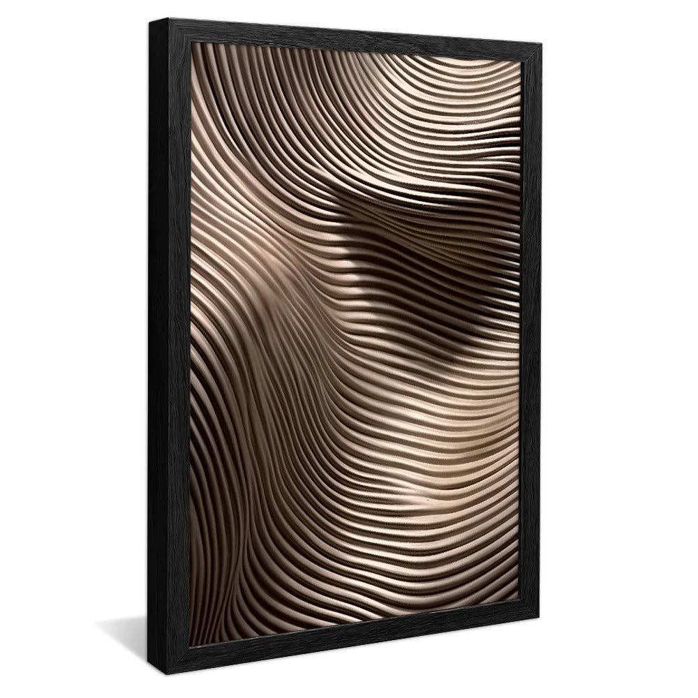Abstract Wave Canvas V715