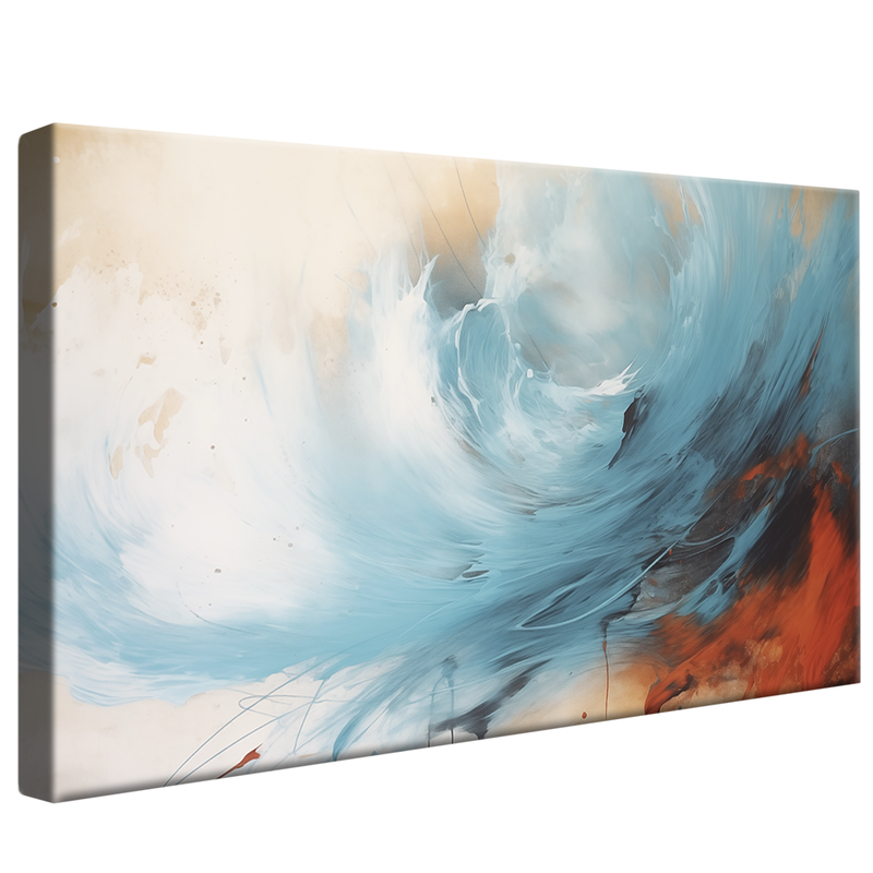 Abstract Waves V1045 Canvas