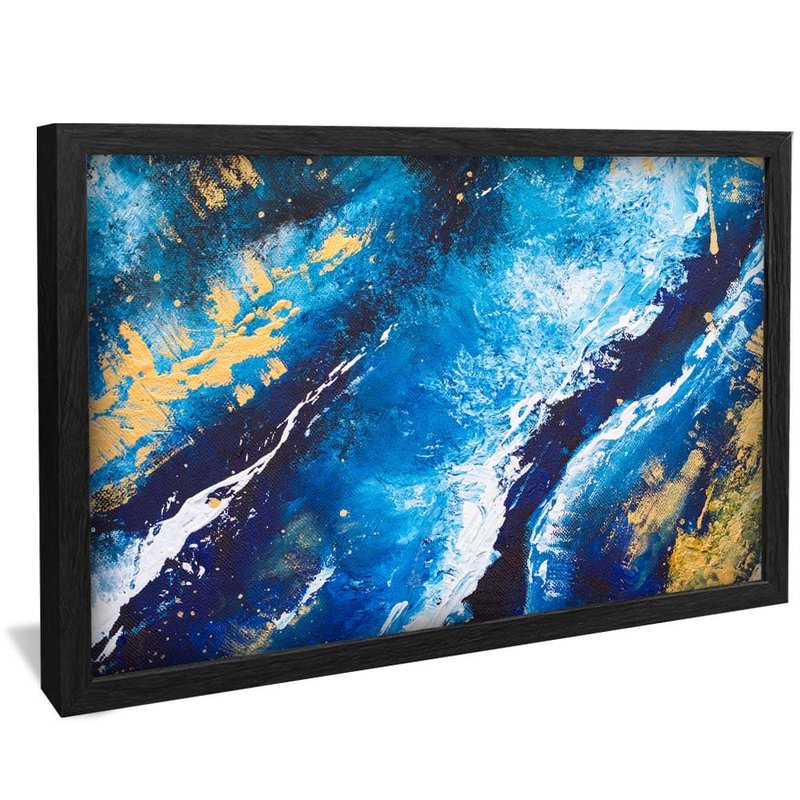 Abstract Waves V1714 Canvas