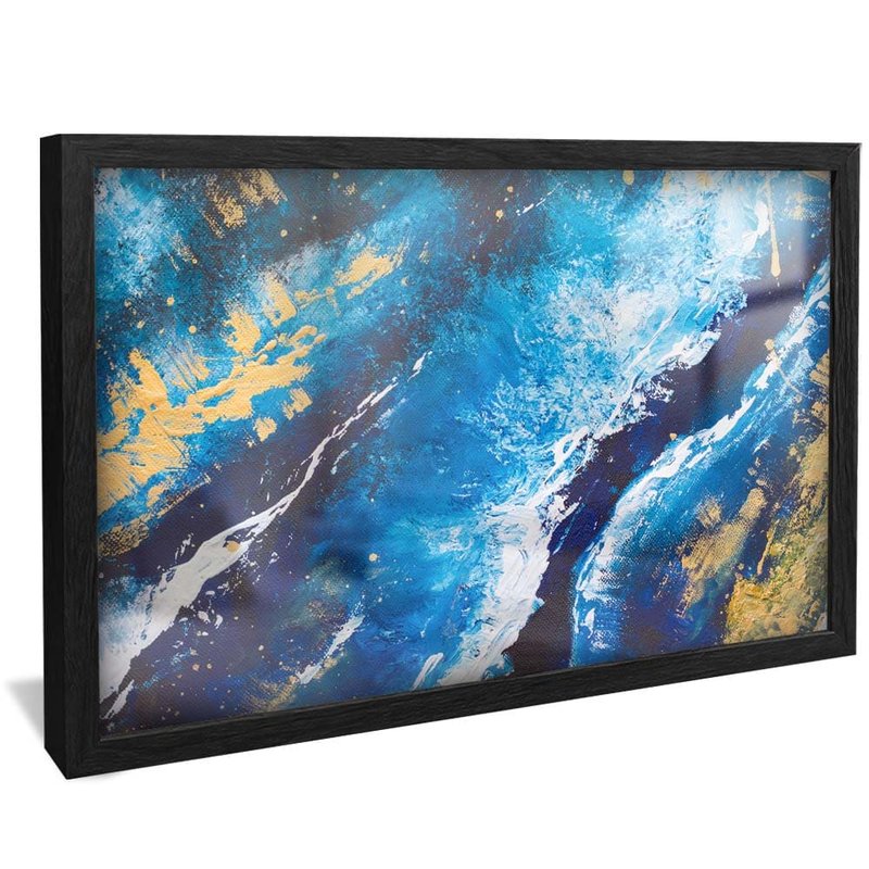 Abstract Waves V1714 Canvas