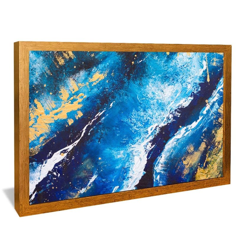 Abstract Waves V1714 Canvas