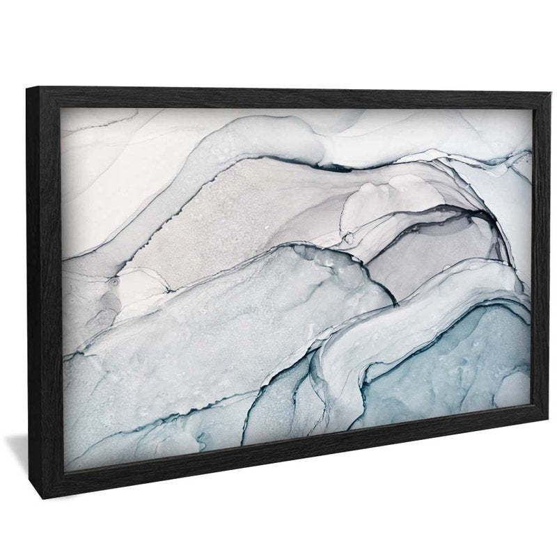Abstract White Marble V1728 Canvas