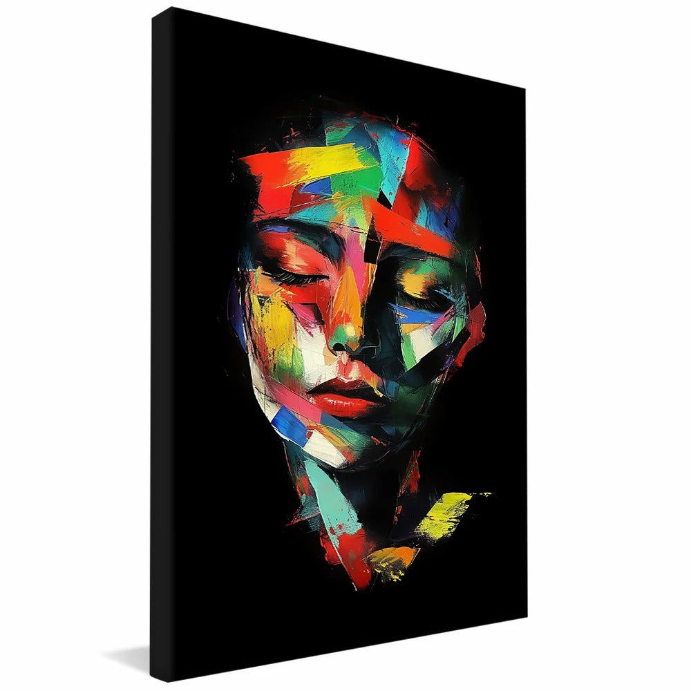 Abstract Woman Canvas V1265