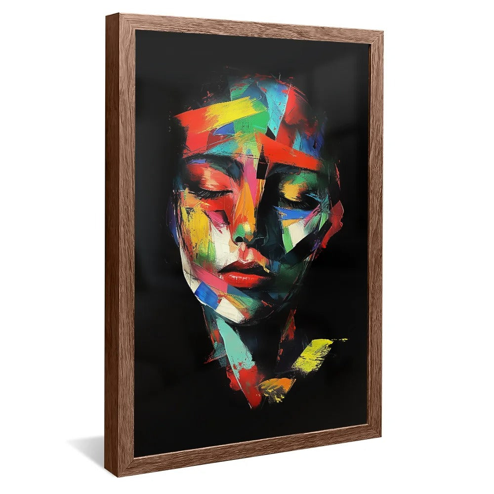 Abstract Woman Canvas V1265