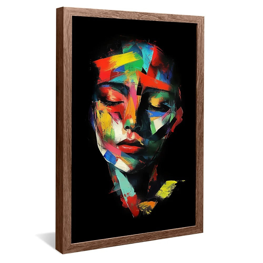 Abstract Woman Canvas V1265