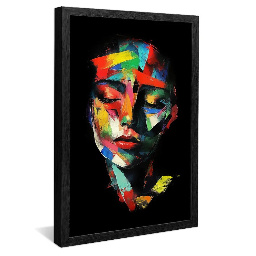 Abstract Woman Canvas V1265