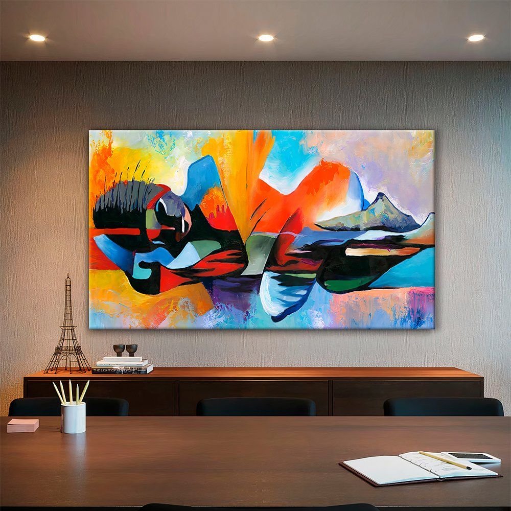 Abstract Woman v035 Canvas