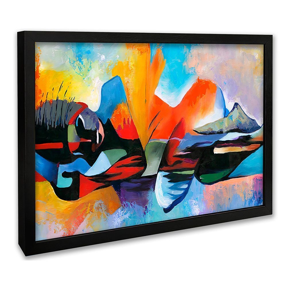 Abstract Woman v035 Canvas