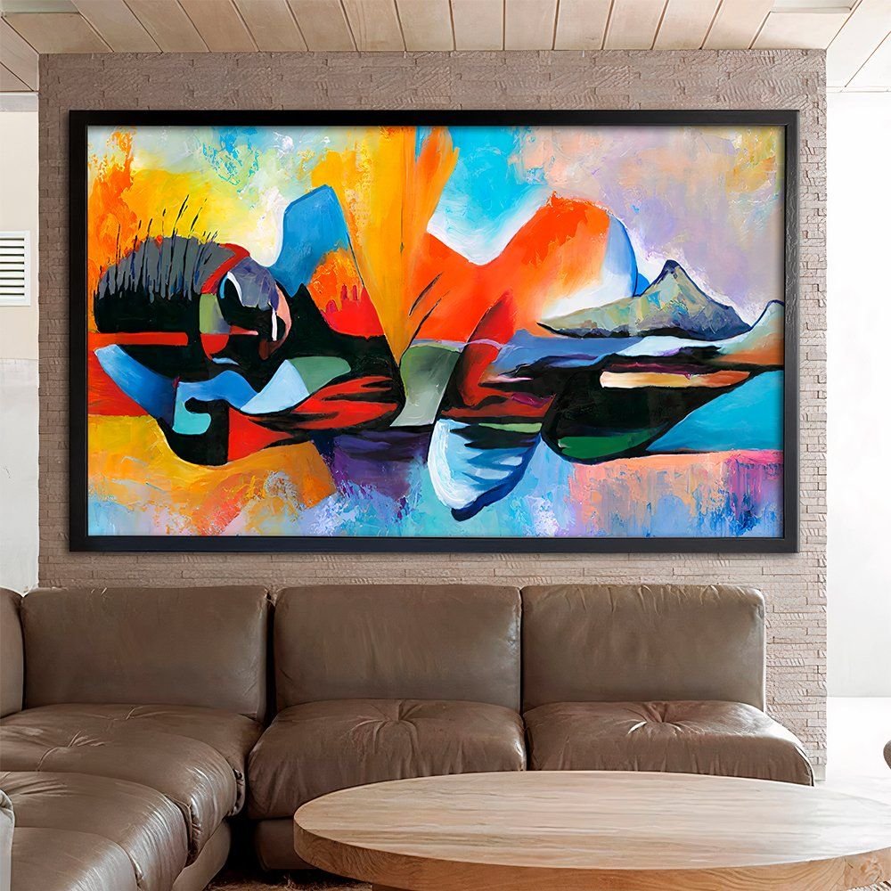 Abstract Woman v035 Canvas