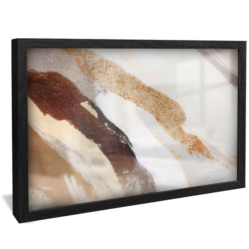 Abstract in Brown Pasture V2038 Canvas