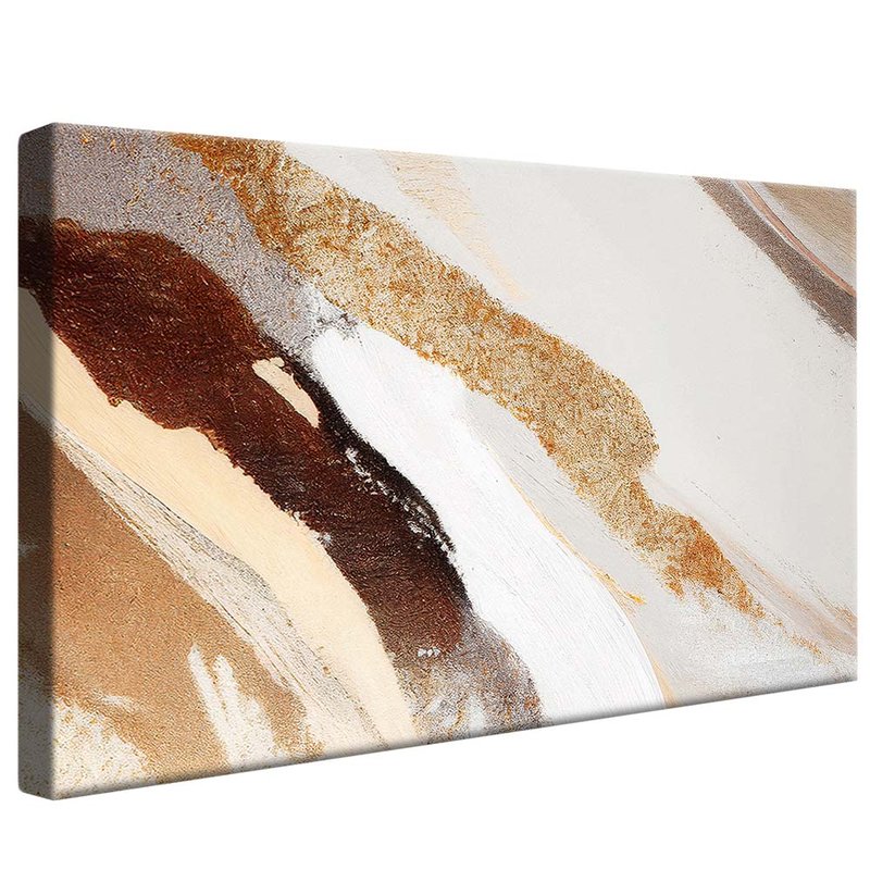 Abstract in Brown Pasture V2038 Canvas
