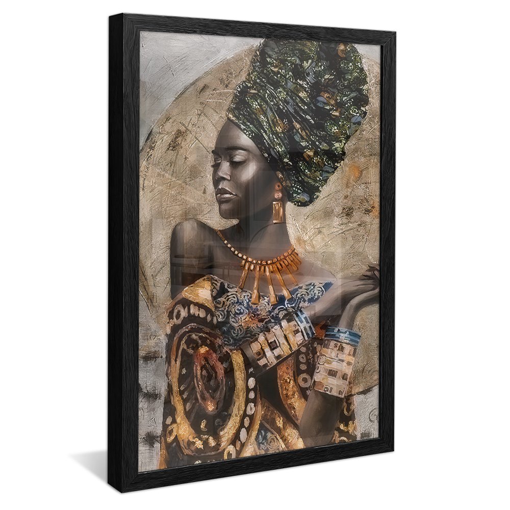 African Woman Canvas