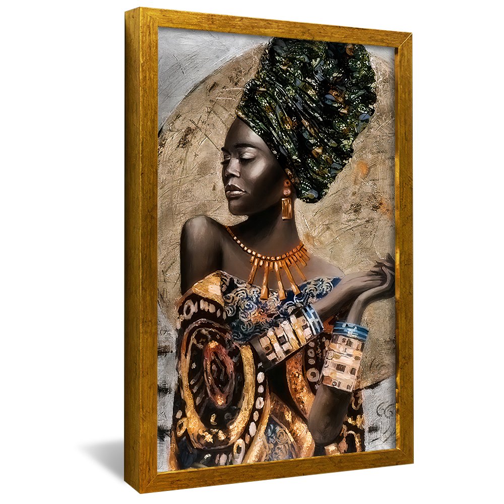 African Woman Canvas