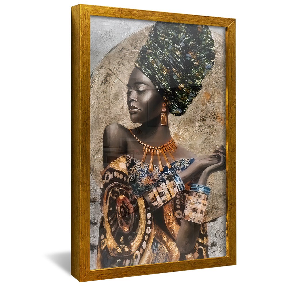 African Woman Canvas