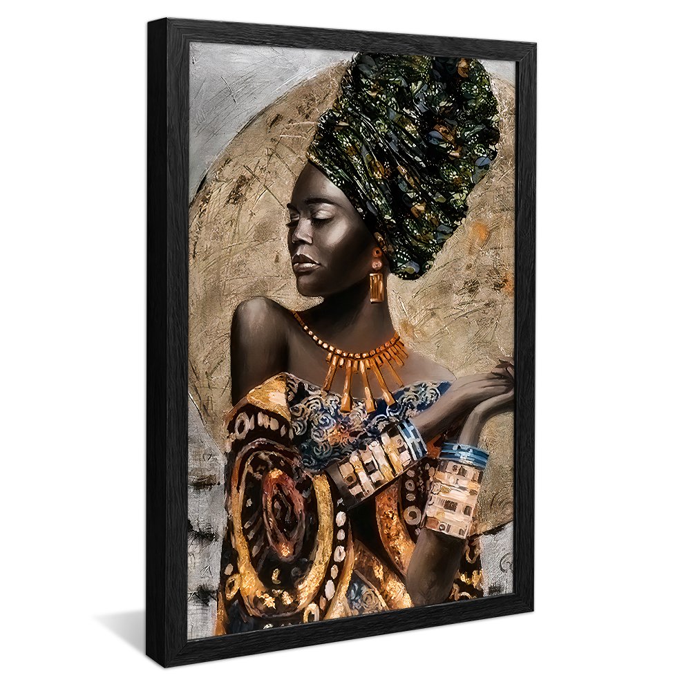 African Woman Canvas