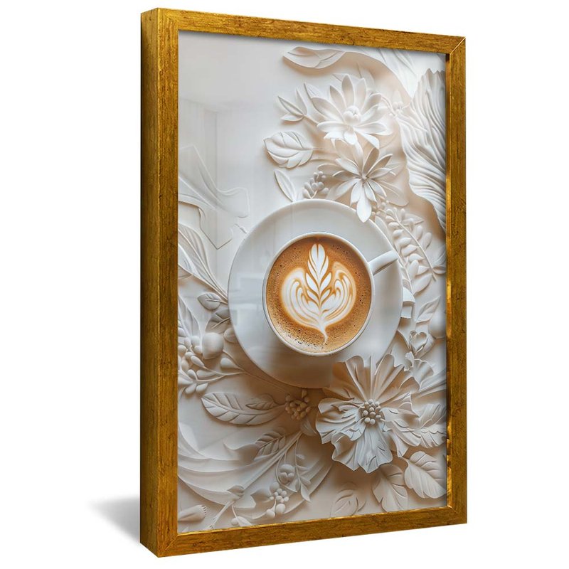 Art in Coffee and Plaster V1930 Canvas