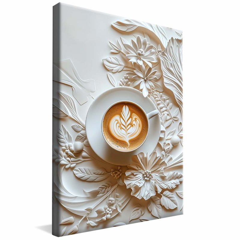 Art in Coffee and Plaster V1930 Canvas