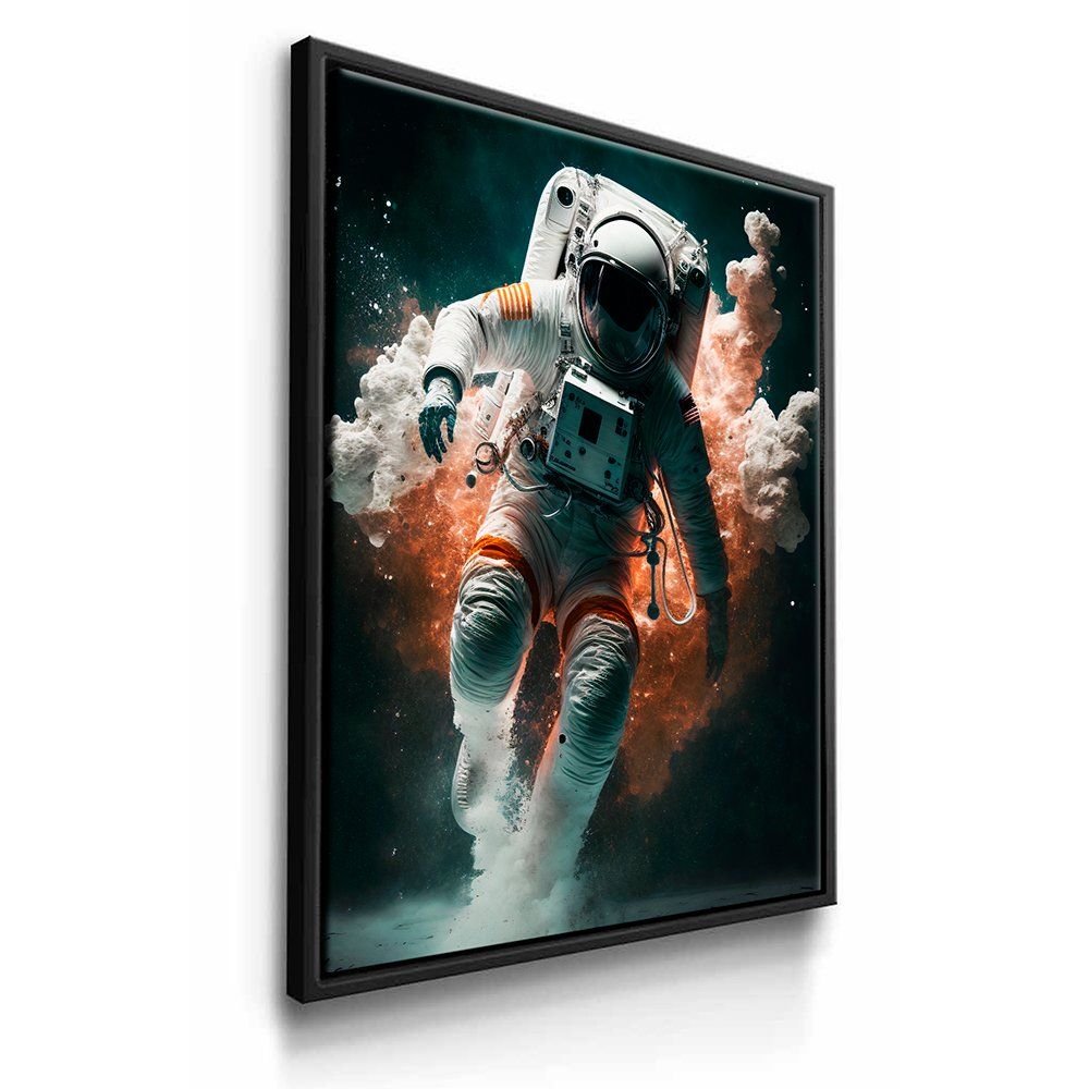 Astronaut Jump Canvas