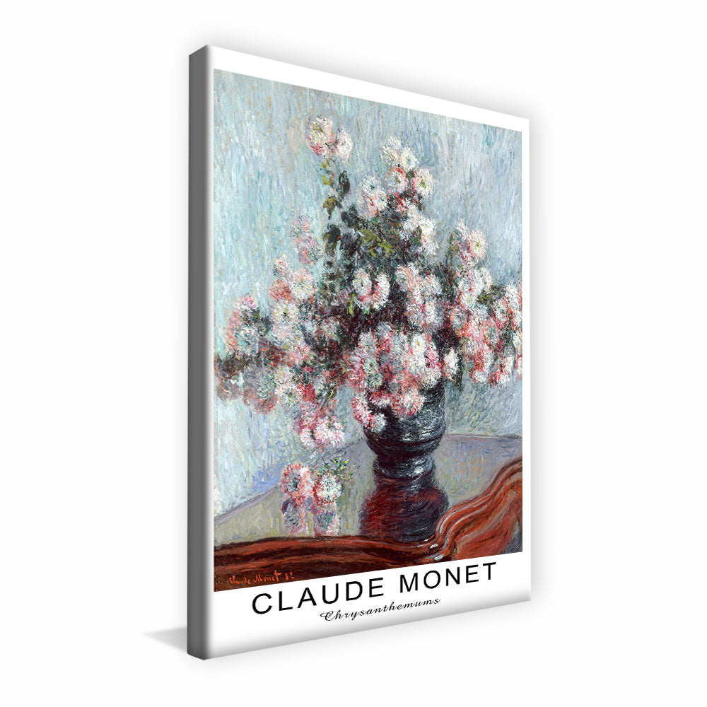 Claude Monet Chrysanthemums V2466 Canvas