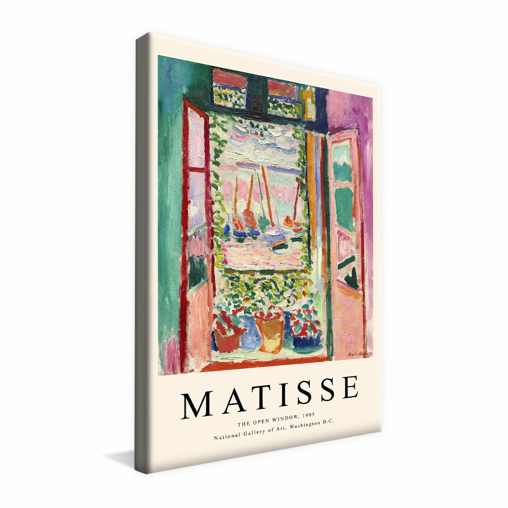 Henri Matisse The Open Window V2420 Canvas