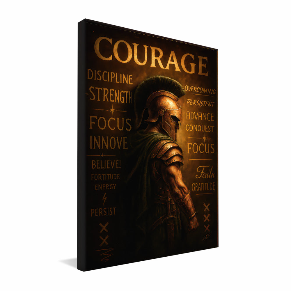 Warrior Courage V2670 Canvas