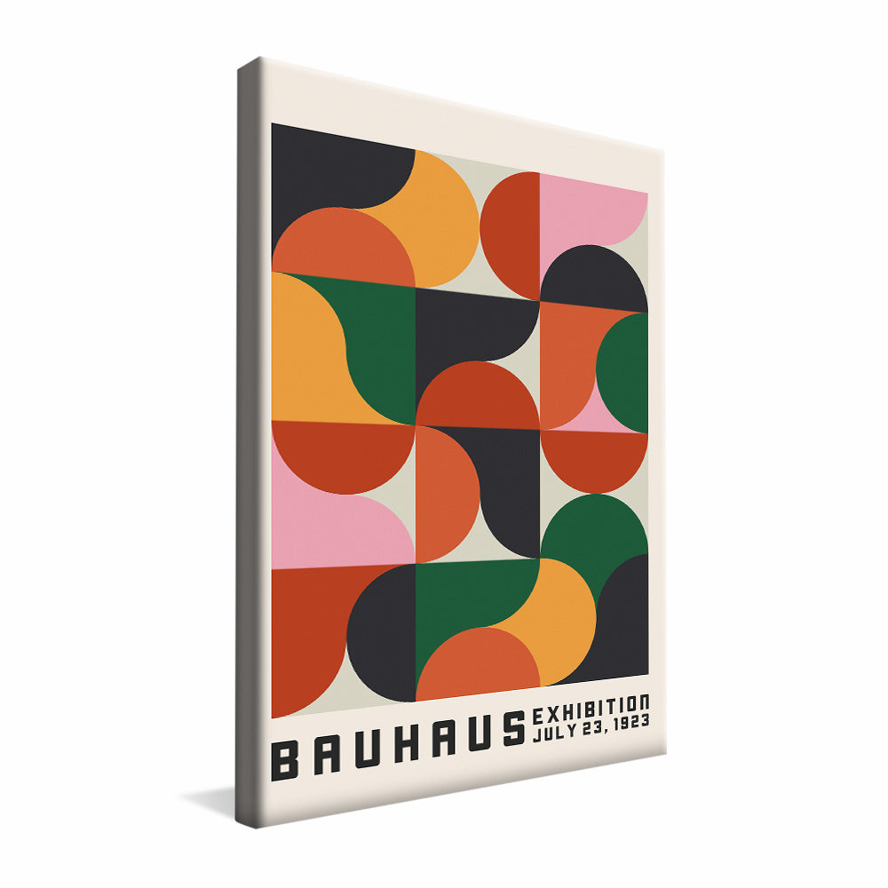Bauhaus Patterns V446 Canvas