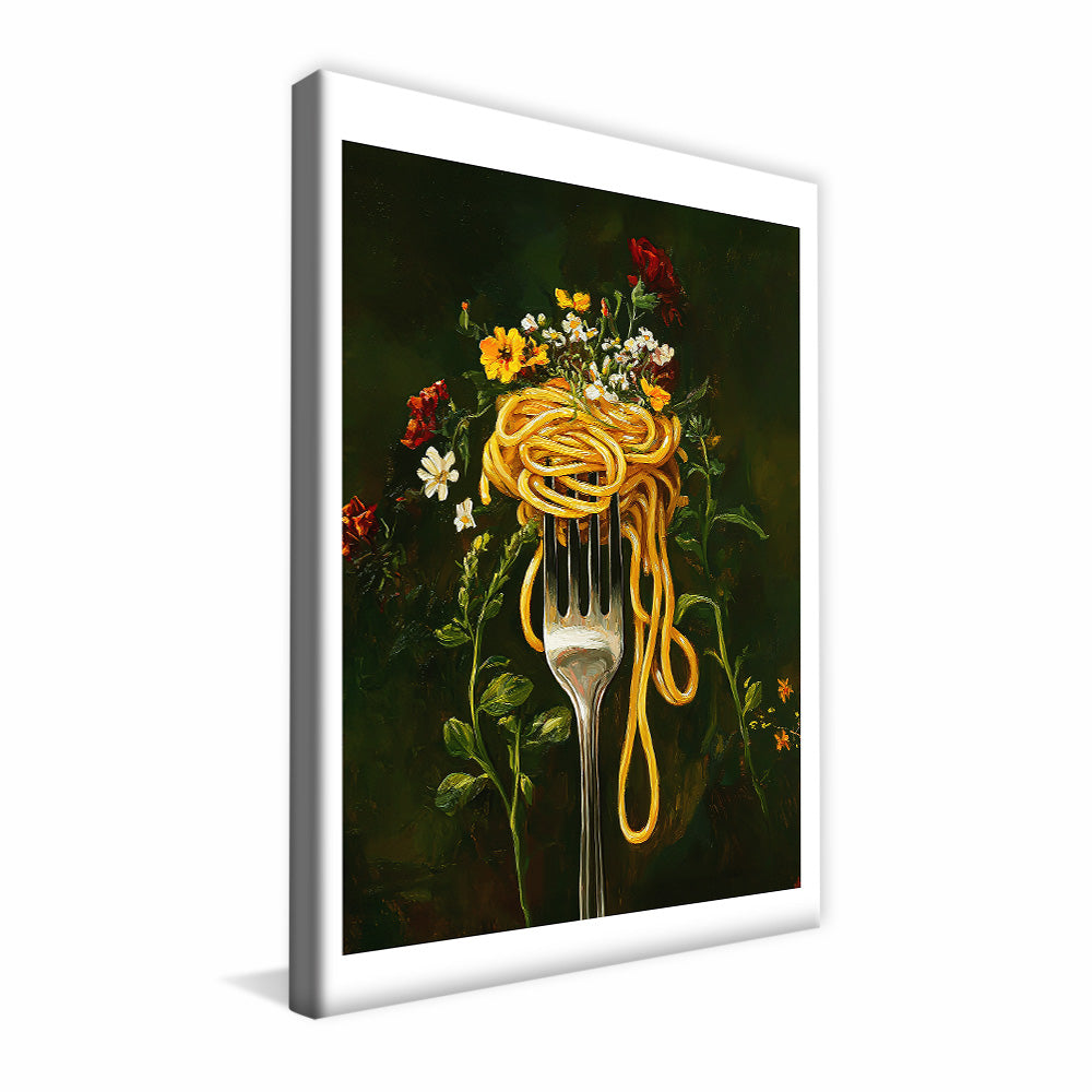 Spaghetti and Flavors V2496 Canvas