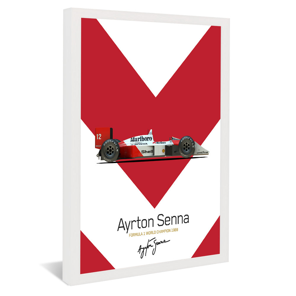 Senna McLaren V2 V2434 Canvas